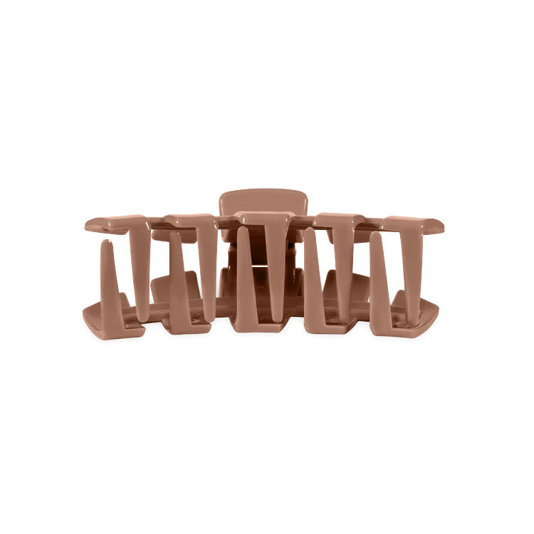 Teleties Classic Clip Medium Mocha Mousse - PinkPro Beauty Supply