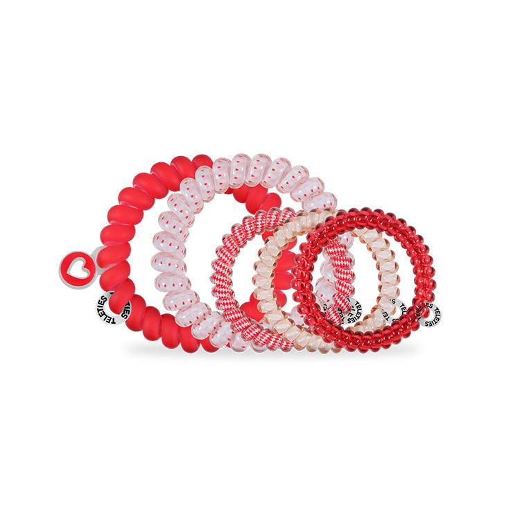 Teleties Hair Ties Mixed Soul Mate- 5 Pack