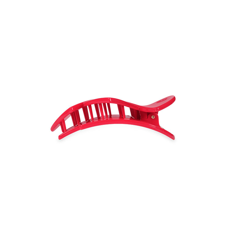 Teleties Flat Clip Tiny Heart to Heart - Red