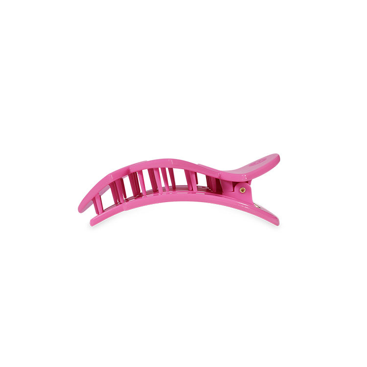 Teleties Flat Clip Tiny Heart to Heart - Pink