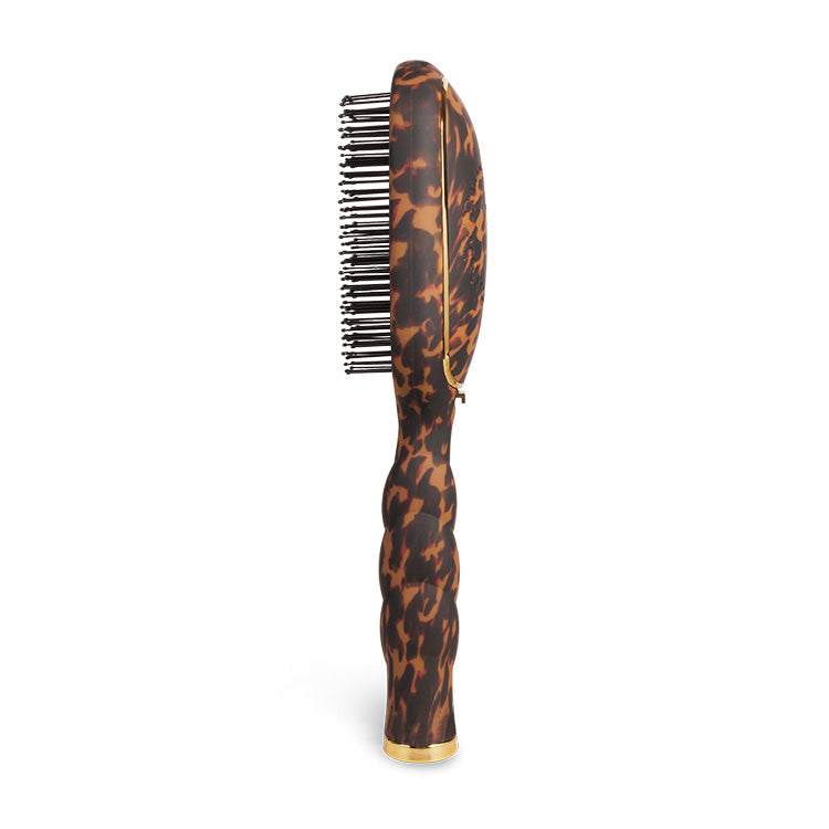 Teleties Detangler Hair Brush for Thick Hair – Tortoise