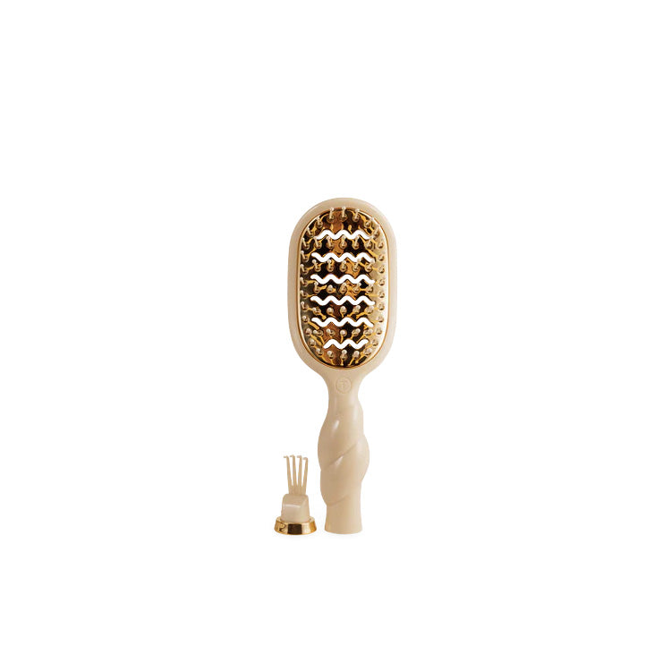 Teleties Mini Vented Hair Brush - Tan