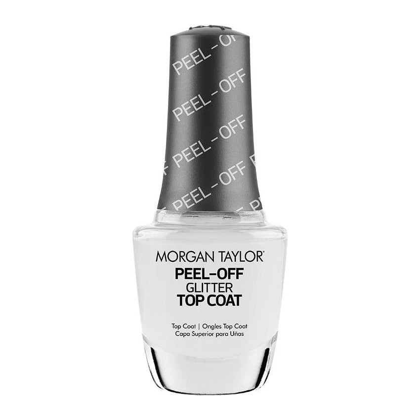 Morgan Taylor Nail Lacquer Peel-Off Glitter Top Coat