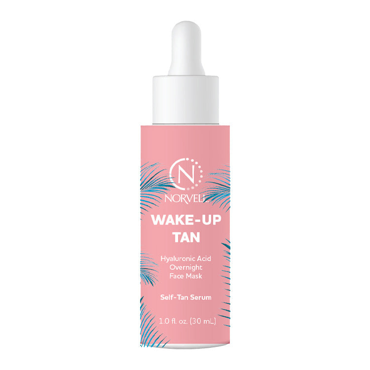 Norvell Wakeup Tan Clear Face Serum 1 oz.