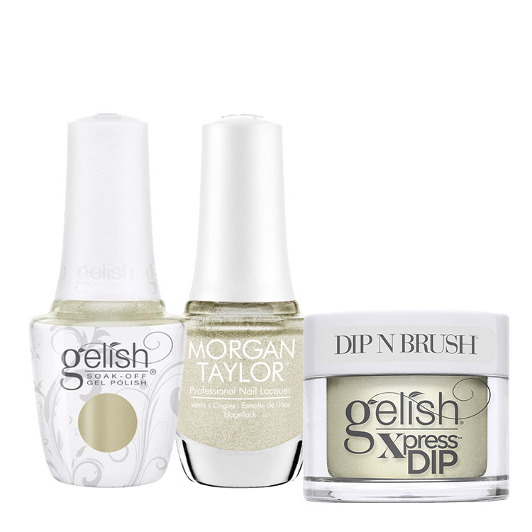 Gelish Morgan Taylor Trio Prism Blooms - Catching Some Glaze