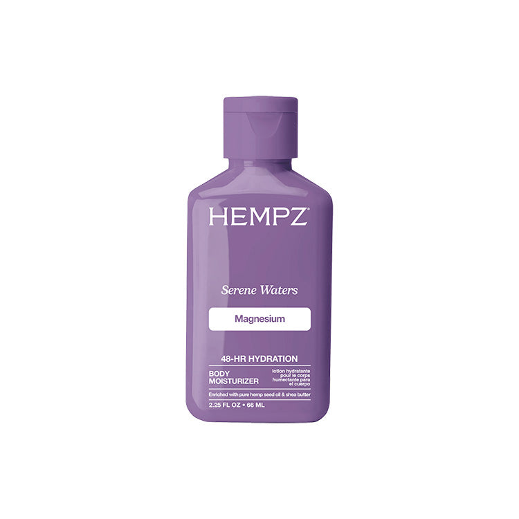Hempz Serene Water with Magnesium Body Moisturizer - 2.25 oz.