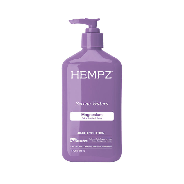 Hempz Serene Water with Magnesium Body Moisturizer - 17 oz.