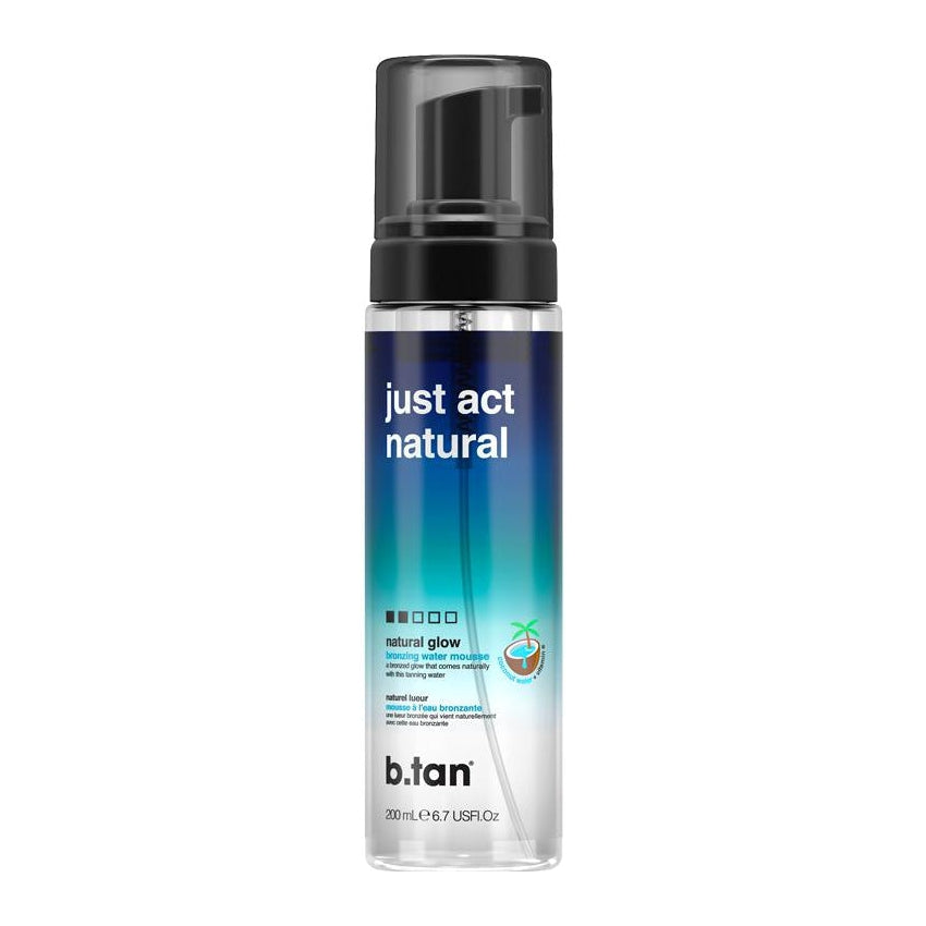 B.Tan Just Act Natural Bronzer Water Mousse 6.7 oz.