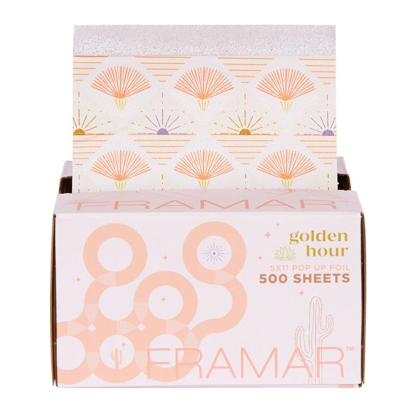 Framar Golden Hour Pop Up Foil 500 Count
