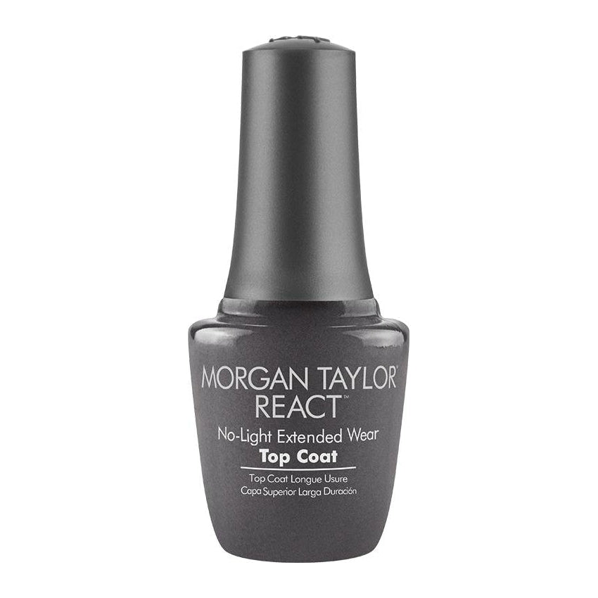 Morgan Taylor React No-Light Extended Wear Top Coat* Gelish & Morgan Taylor