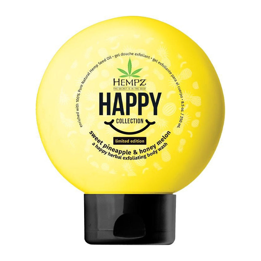 Hempz Happy Sweet Pineapple & Honey Melon Exfoliating Body Wash