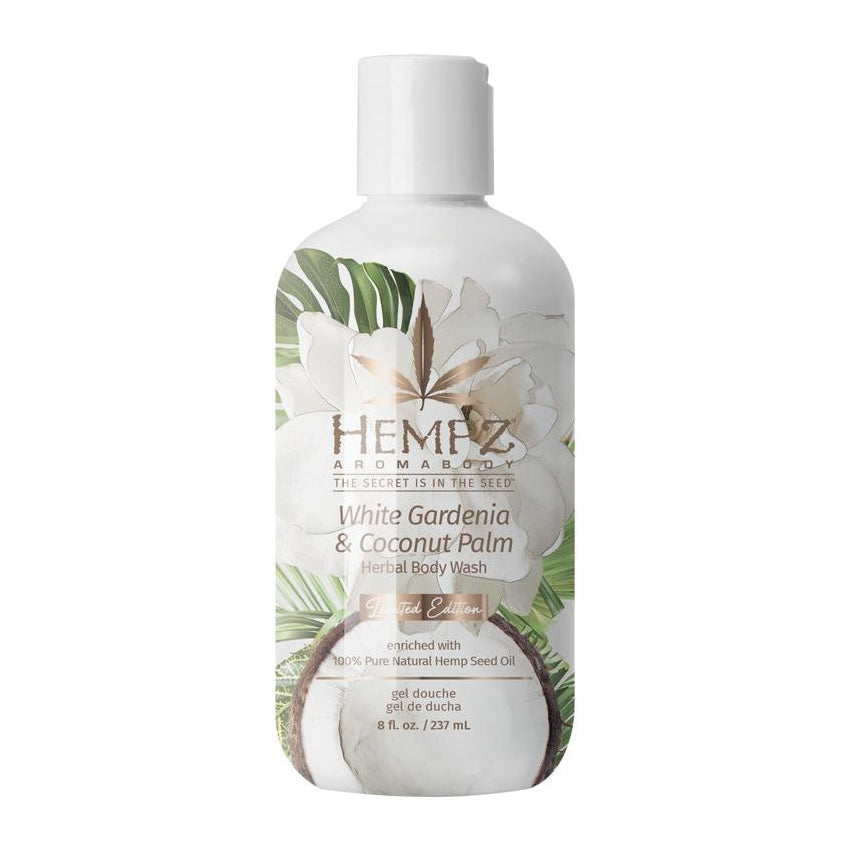 Hempz Limited Edition White Gardenia & Coconut Palm Herbal Body Wash