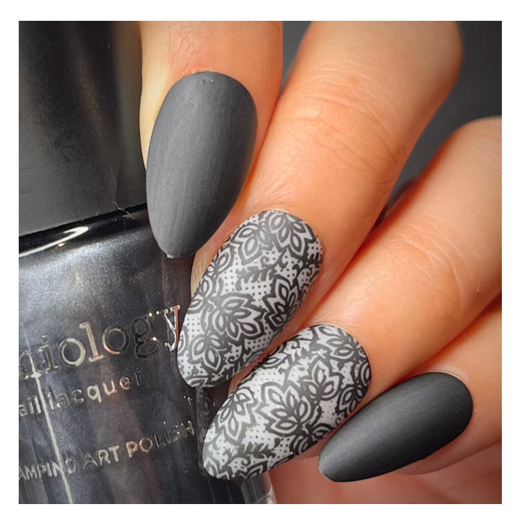 Maniology Lacey Details - Nail Stamping Plate - PinkPro Beauty Supply