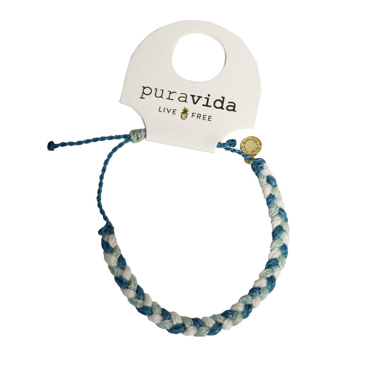 Pura Vida Classic Braided Bracelet Assorted - PinkPro Beauty Supply