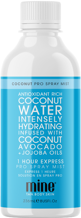 MineTan Coconut Water Pro Mist - 8 oz. - PinkPro Beauty Supply
