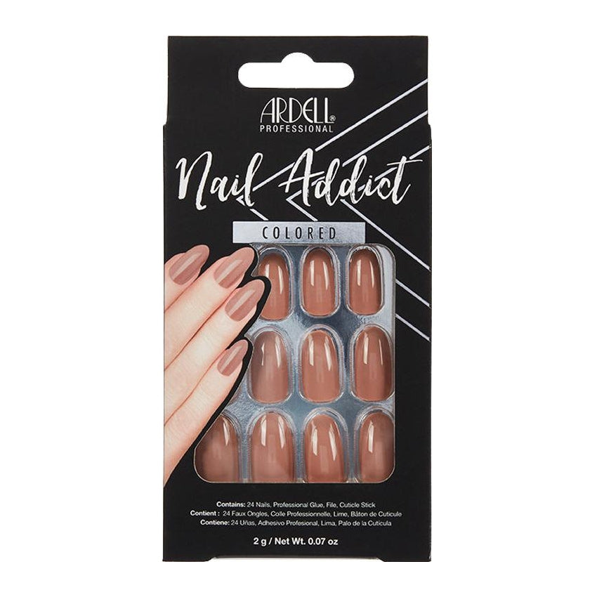 Ardell Nail Addict Latte Colored