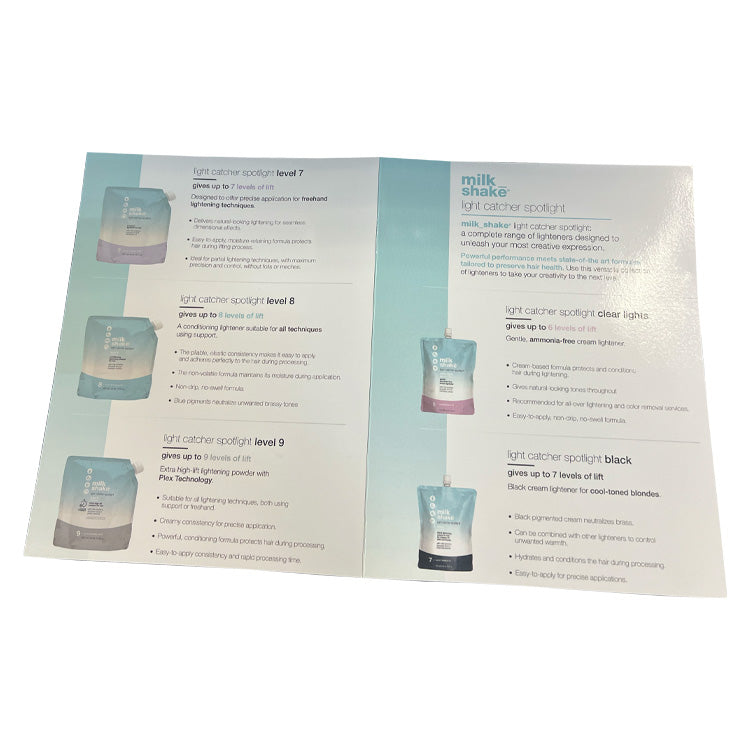 Milk_Shake Light Catcher Mixing Chart - PinkPro Beauty Supply