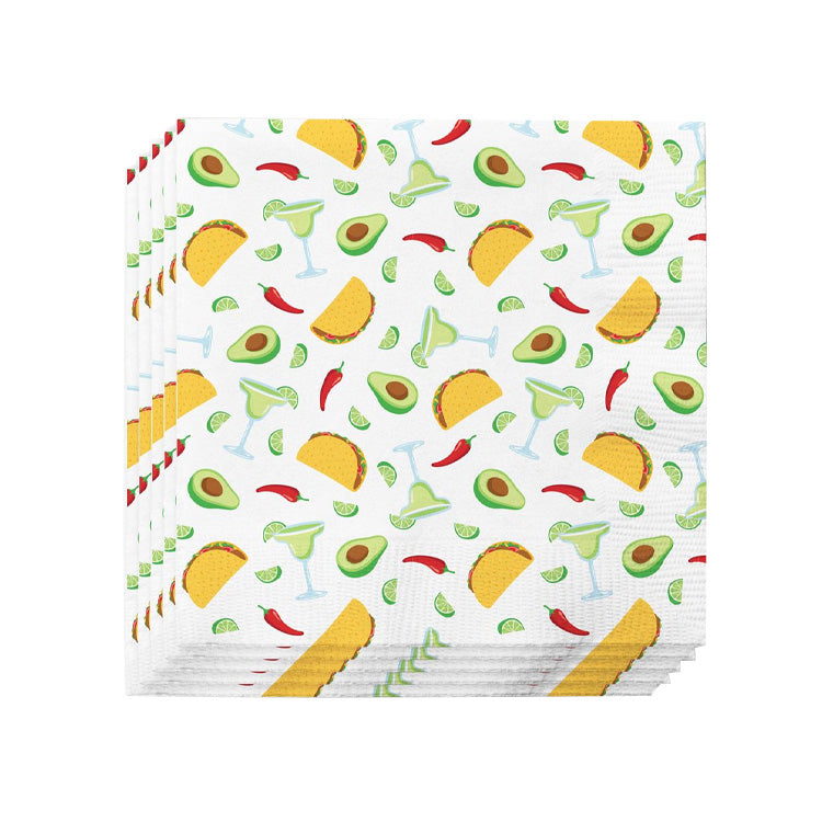 Swig Life Cocktail Napkins 20 Count Taco Night