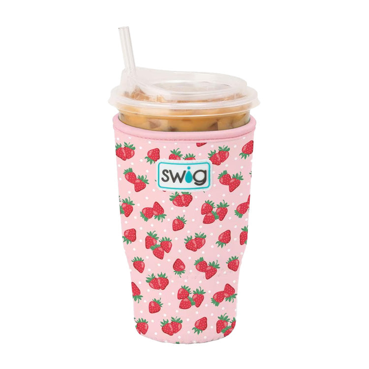 Swig Life Coolie Large Iced Cup Strawberry Shortcake