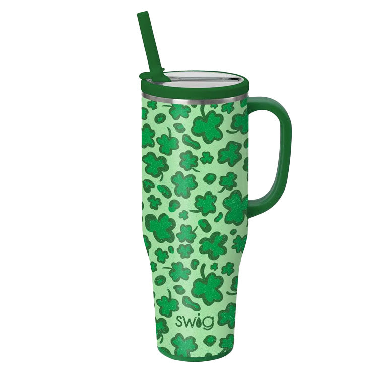 Swig Life Mega Mug 40 oz. Lucky Leopard