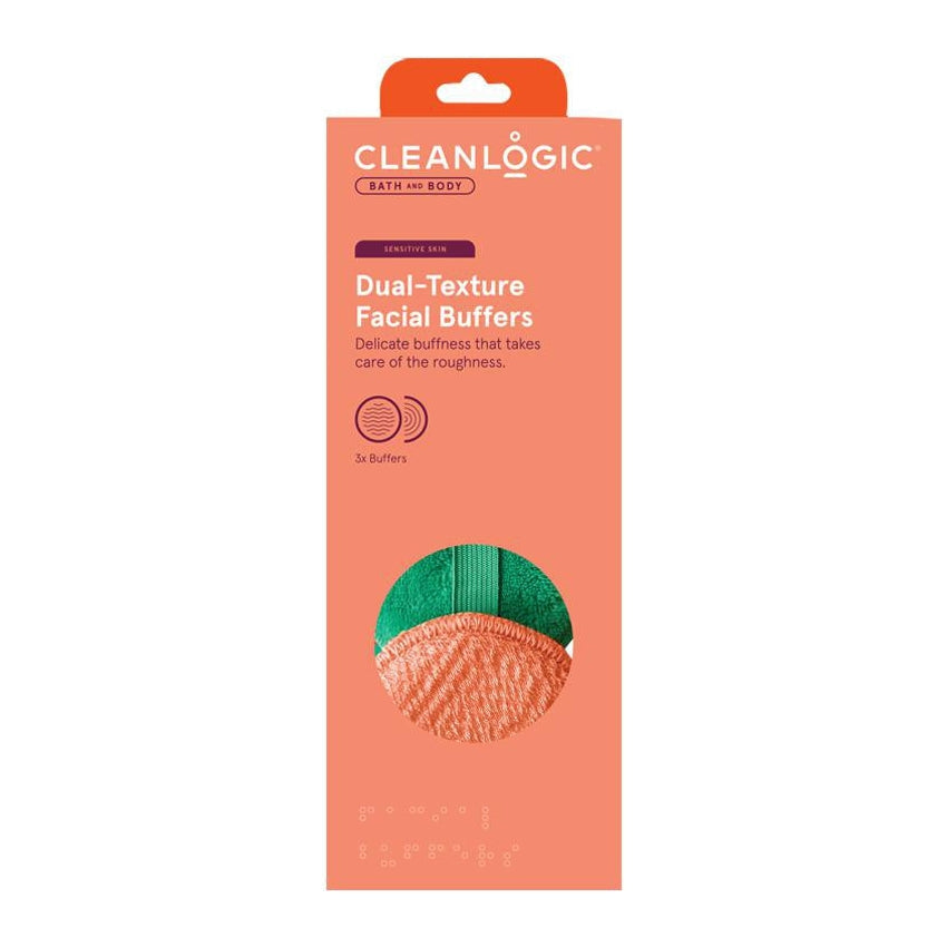 Cleanlogic Sensitive Skin Dual Texture Facial Buffers