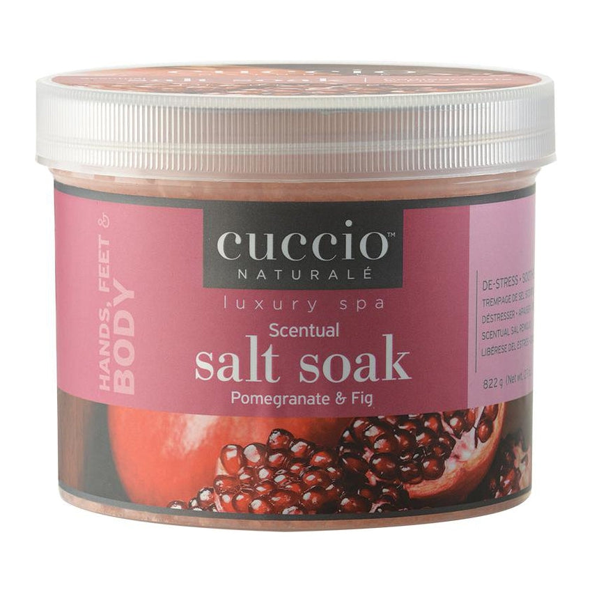 Cuccio Scentual Pedicure Salt Soak Pomegranate & Fig