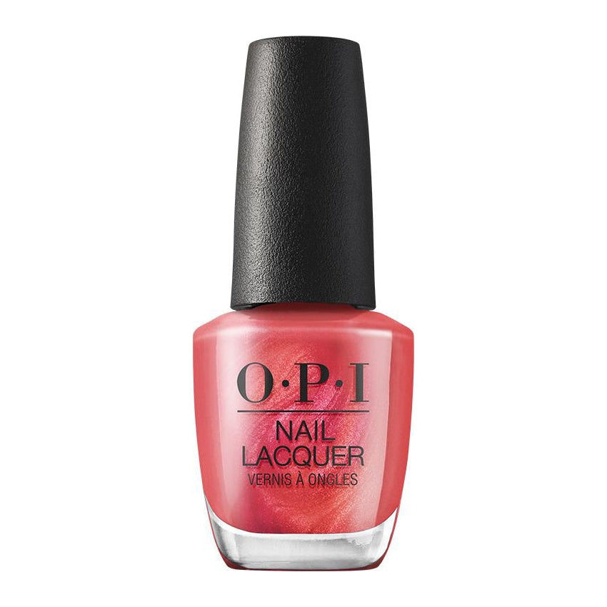 OPI Nail Lacquer Paint The Tinseltown Red