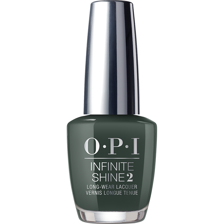 OPI Infinite Shine Things I've Seen In Aber-Green