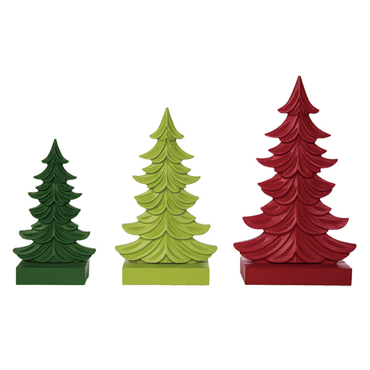 Bright Christmas Tree Decor Set - 3 Pieces