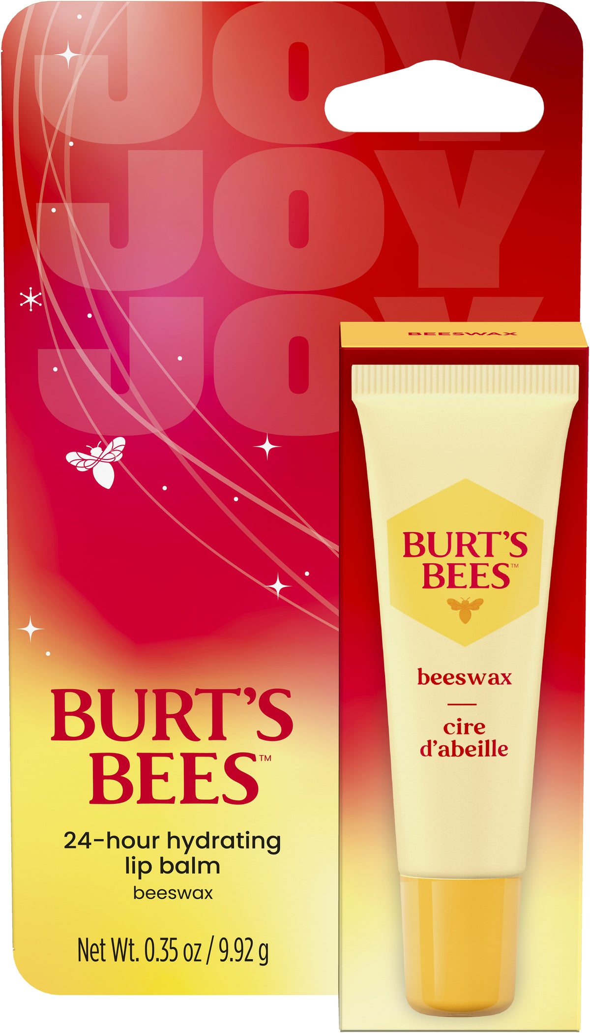 Burt's Bees Holiday Lip Squeeze Balm - Beeswax