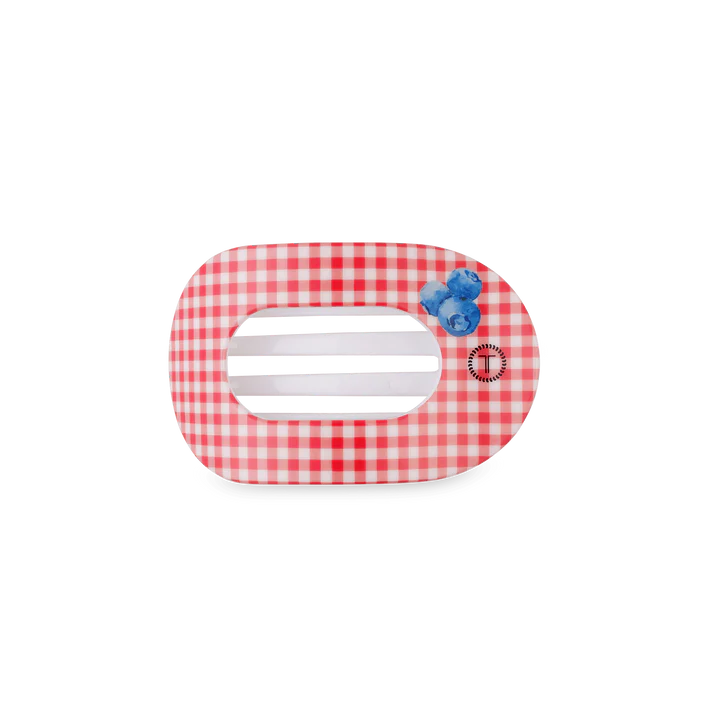 Teleties Flat Clip Round Small - Blueberry Farms