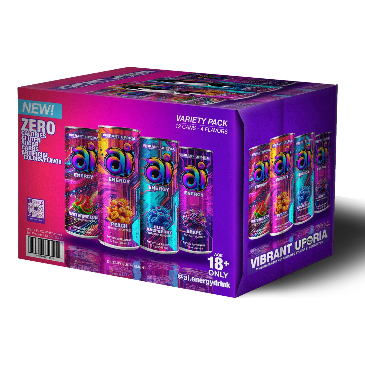 Ai Energy 12 Pack -  Mixed Variety Pack - PinkPro Beauty Supply