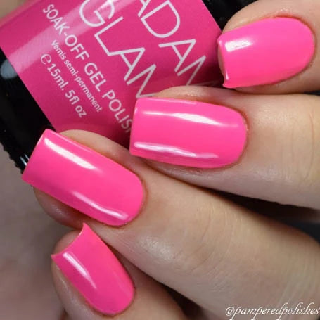 Madam Glam Gel Color Bright Barbie Pink 0.5 oz