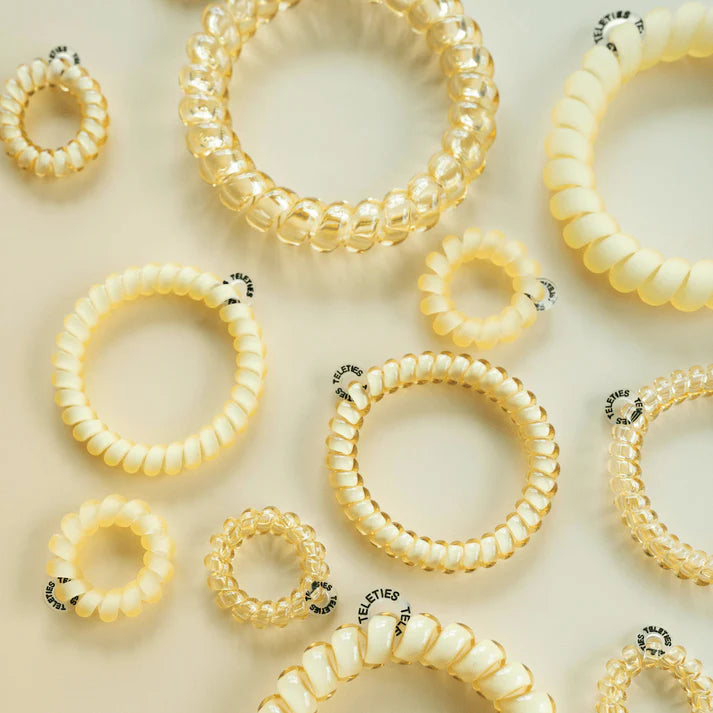 Teleties Large 3 Pack Butter Yellow