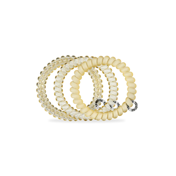 Teleties Small 3 Pack - Butter Yellow