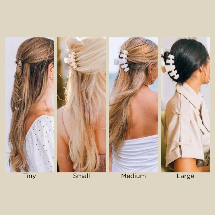 Teleties Classic Summer Sky Hair Clip Small - PinkPro Beauty Supply