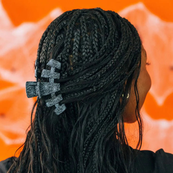 Teleties Classic Clip Medium - Halloween Web