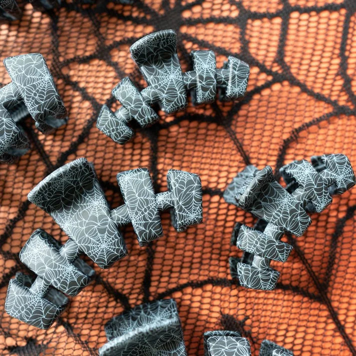 Teleties Classic Clip Large - Halloween Web