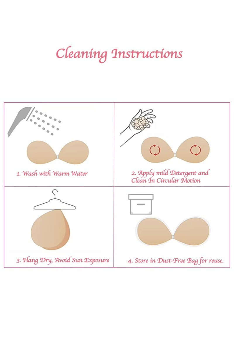 Zenana Adhesive-Free Bra Back