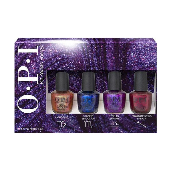 OPI Nail Lacquer Big Zodiac Energy Collection Mini 4 Pack