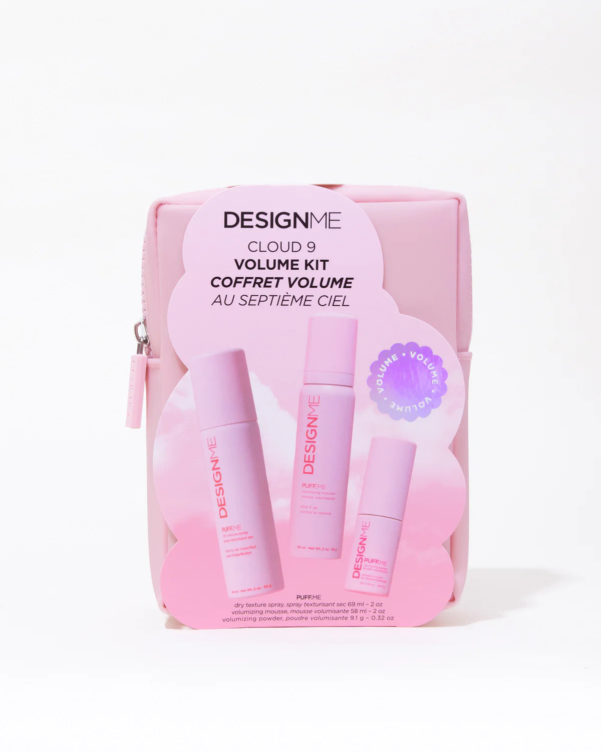 DESIGNME PUFF.ME Cloud 9 - Volume Styling Kit
