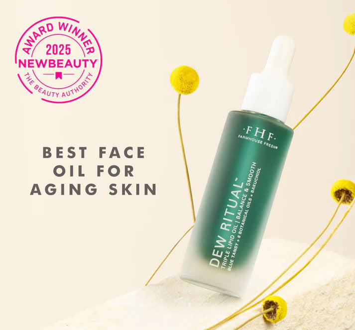 FarmHouse Fresh Dew Ritual Triple Lipid Facial Oil - 1 oz.