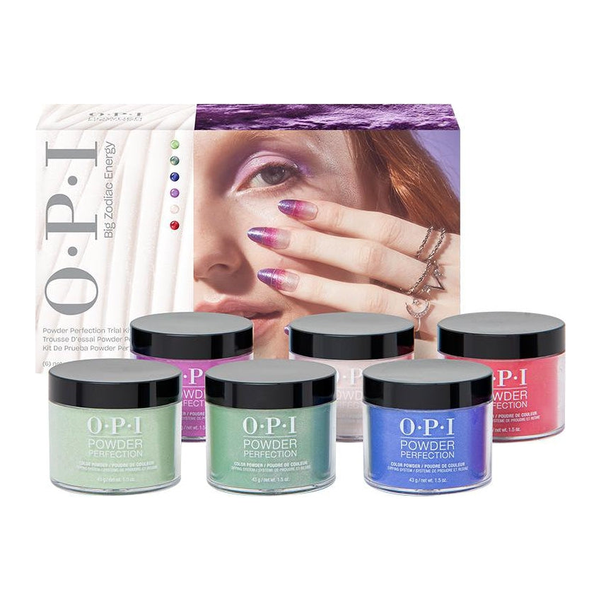 OPI Powder Perfection Big Zodiac Energy Collection 6 Piece Trial Pack