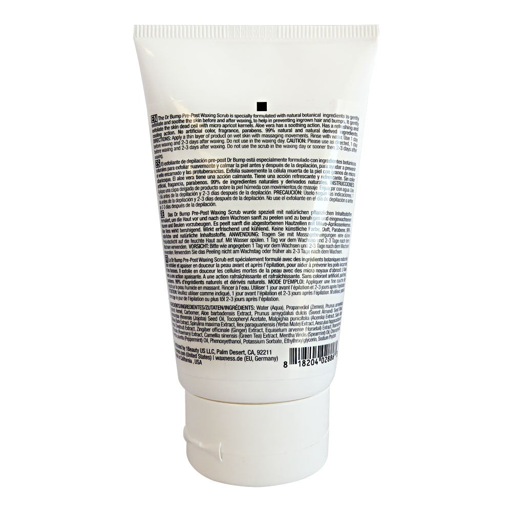 Waxness Dr. Bump Botanical Pre Post Waxing Scrub 4 fl oz