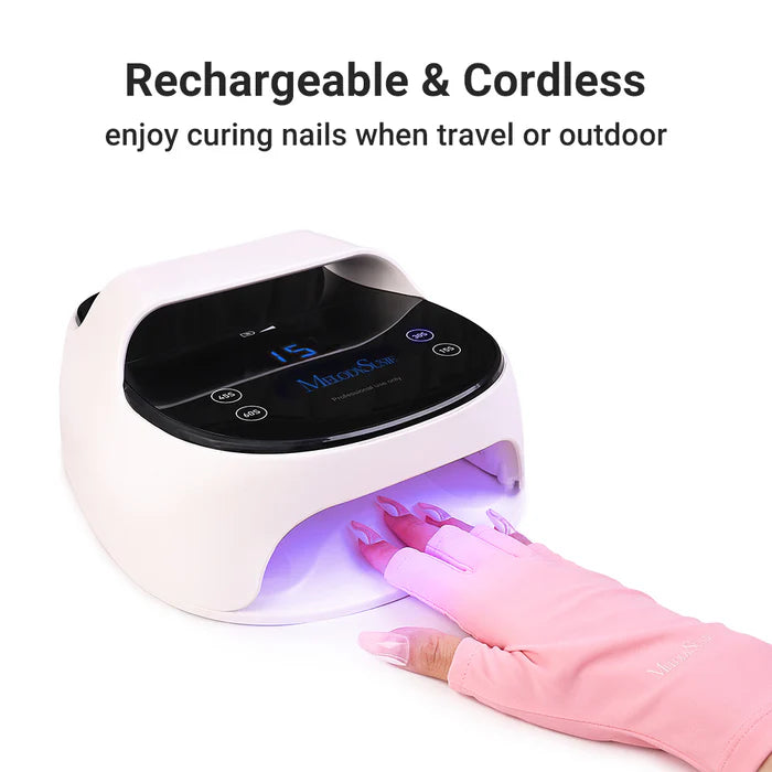 MelodySusie Rechargeable Nail Lamp- White