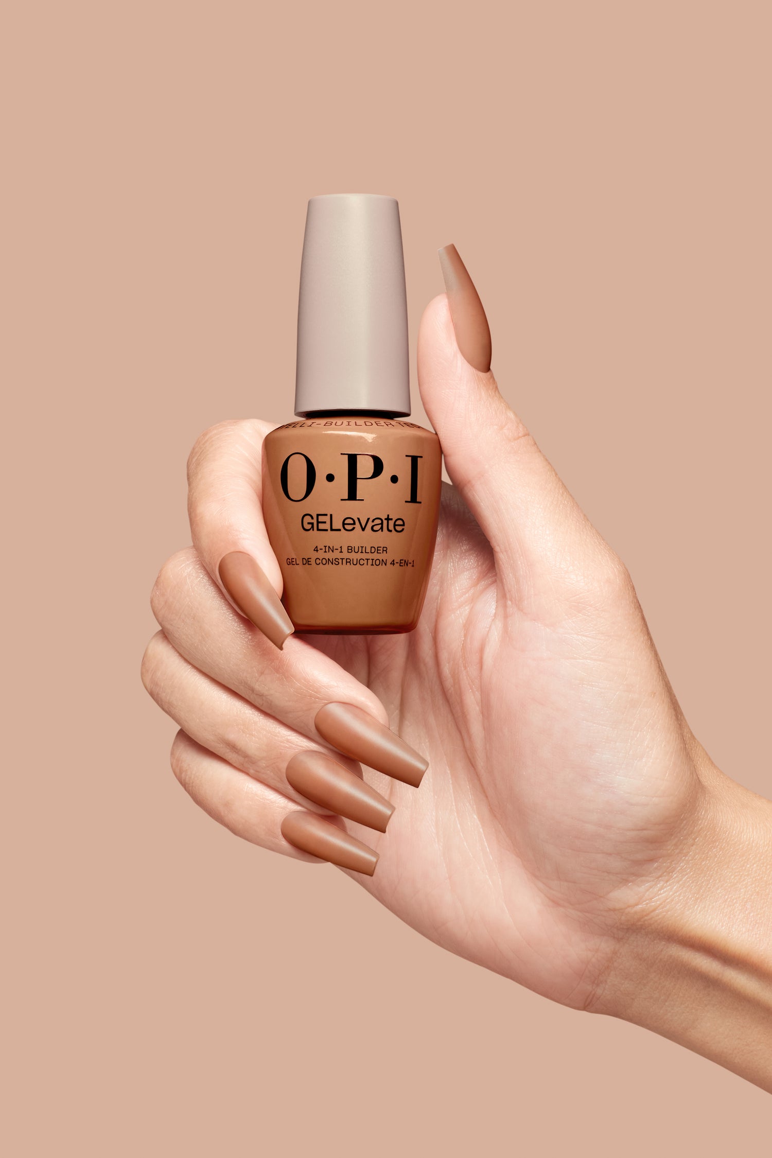 OPI GELevate 4-In-1 Builder Gel - Fill My Espresso - 0.5 oz. - PinkPro Beauty Supply