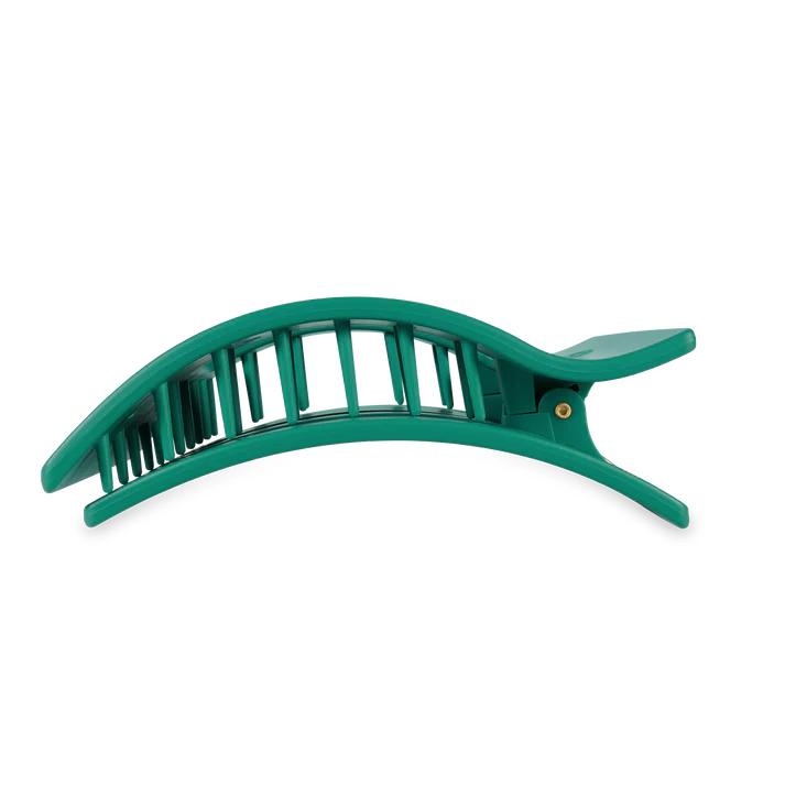 Teleties Flat Rectangle Large Clip - Fir Real