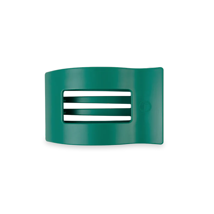 Teleties Flat Rectangle Small Clip - Fir Real