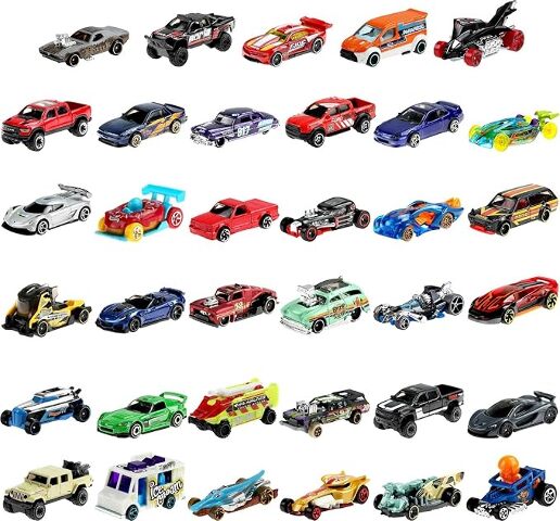 Hot Wheels 36 Pack Die Casts