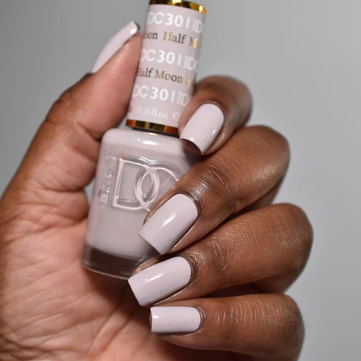 DND DC Duo Lotus Half Moon #301 .6 oz. - PinkPro Beauty Supply